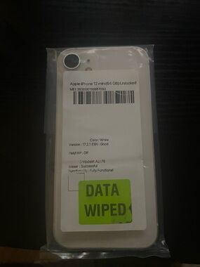 Apple iPhone 12 mini White Unlocked